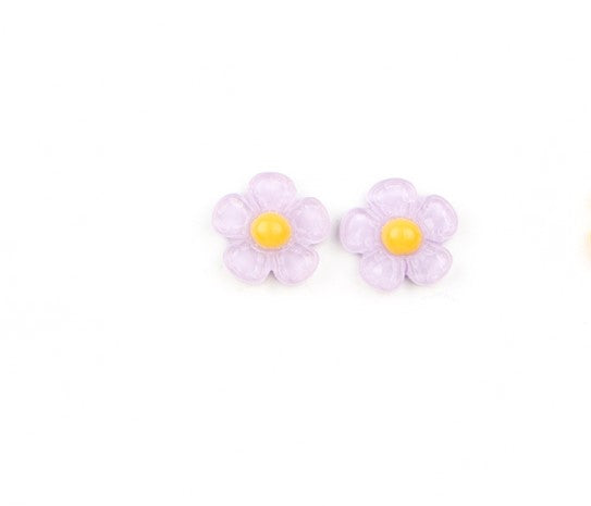 Flower (Purple w/ Yellow Center)