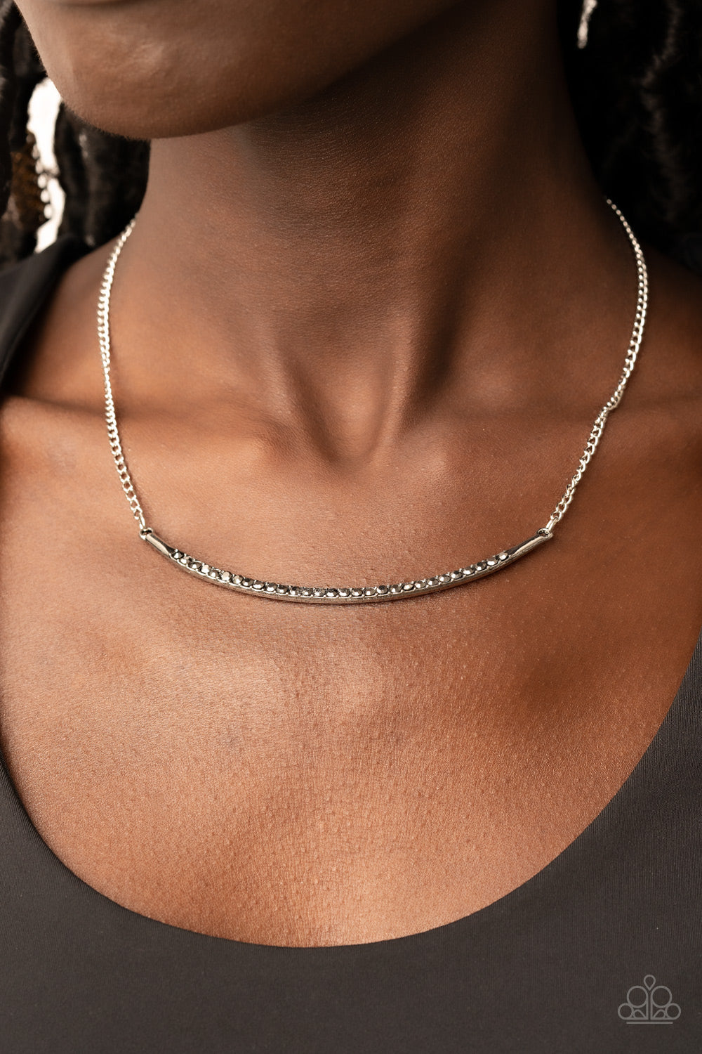 Collar Poppin' Sparkle (Silver)