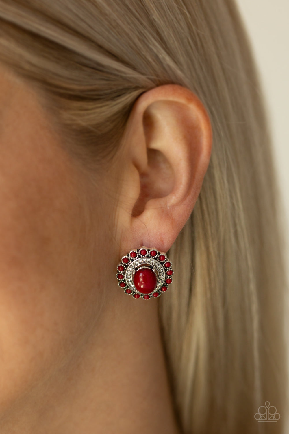 Floral Flamboyance (Red)
