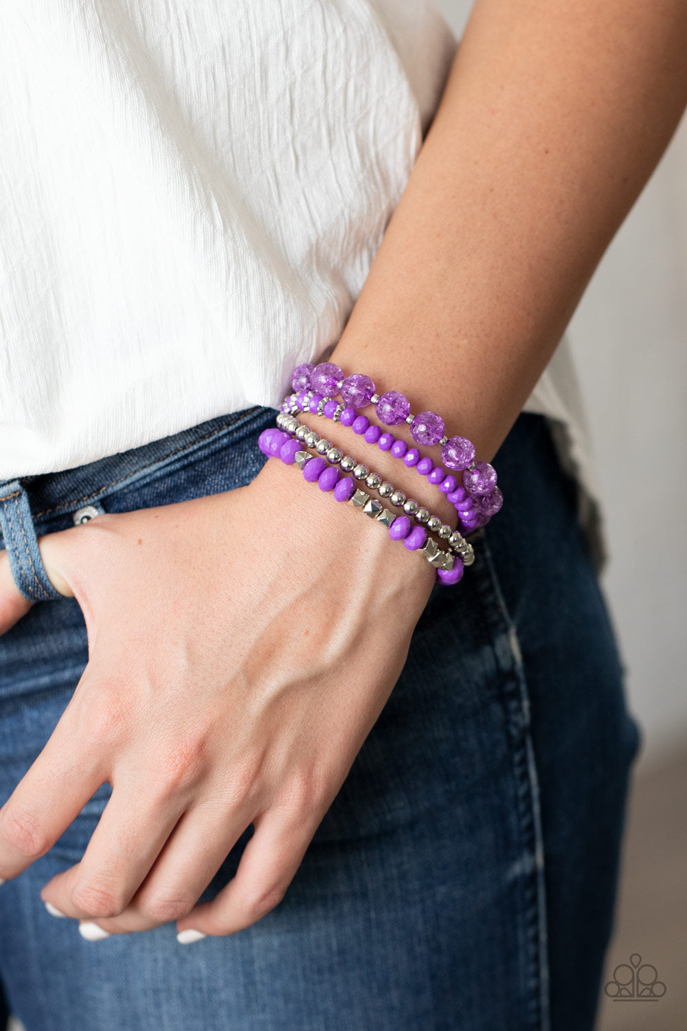 Layered Luster (Purple)