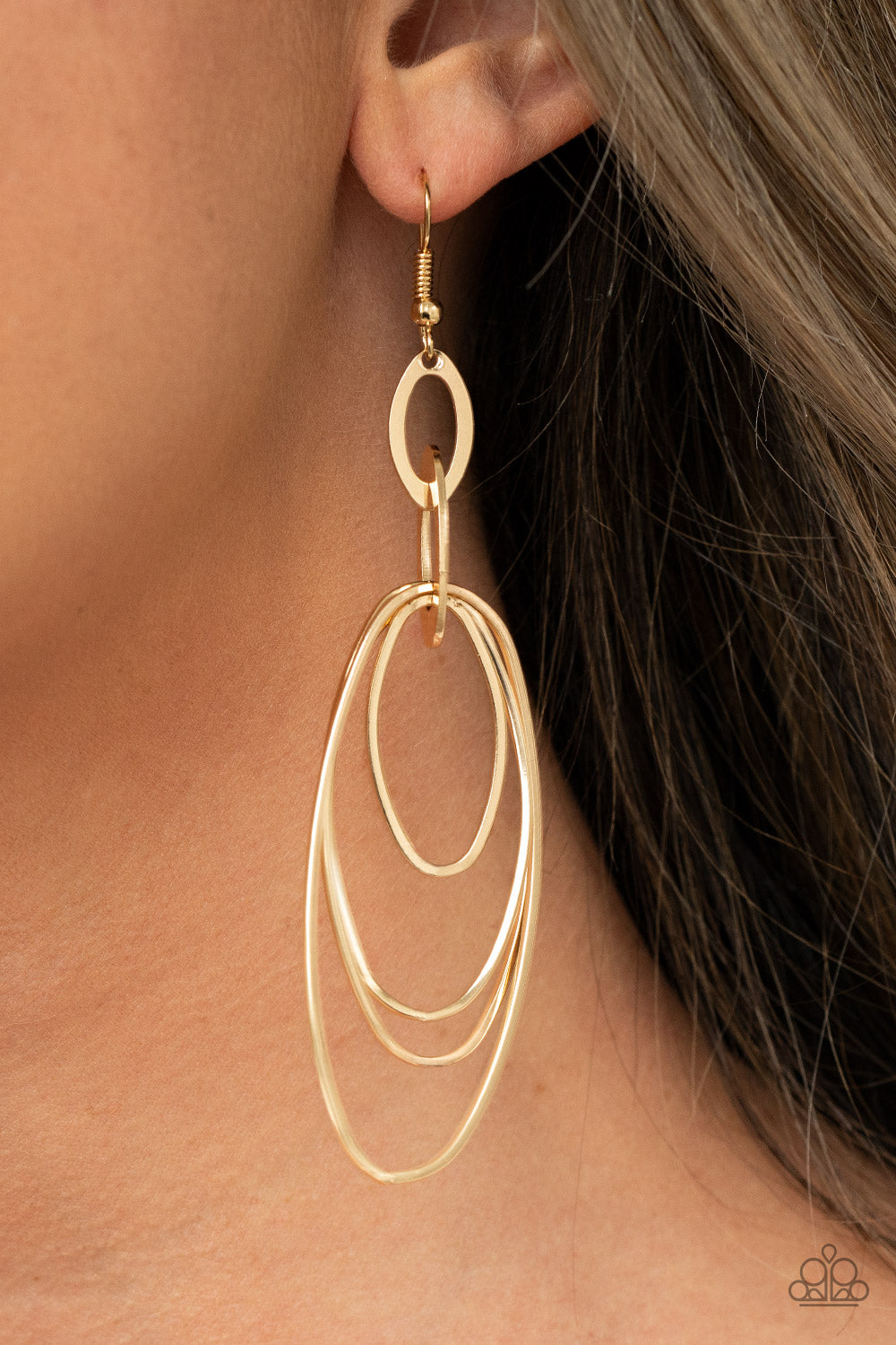 Oval the Moon (Gold)
