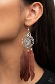 Pretty in Plumes (Brown)