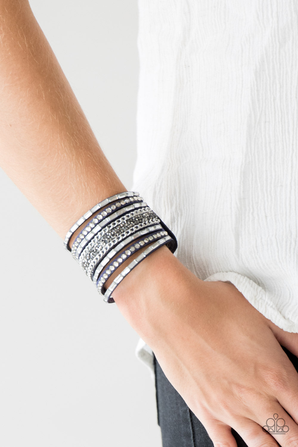 Rhinestone Rumble (Blue)