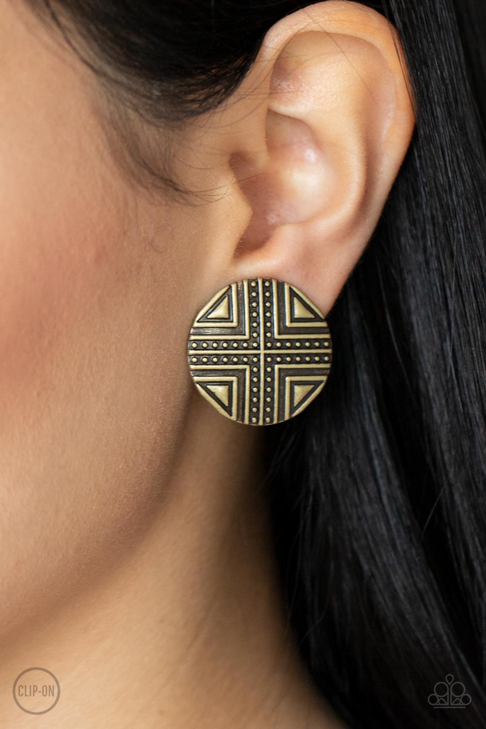 Shielded Shimmer (Brass) Clip On