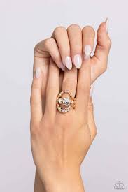Shopaholic Statement (Gold)