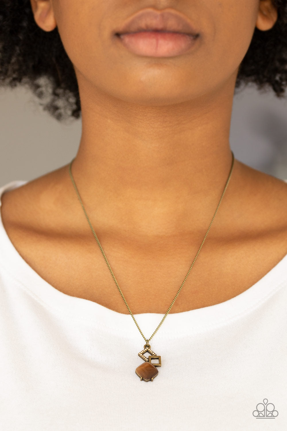 Stylishly Square (Brass)