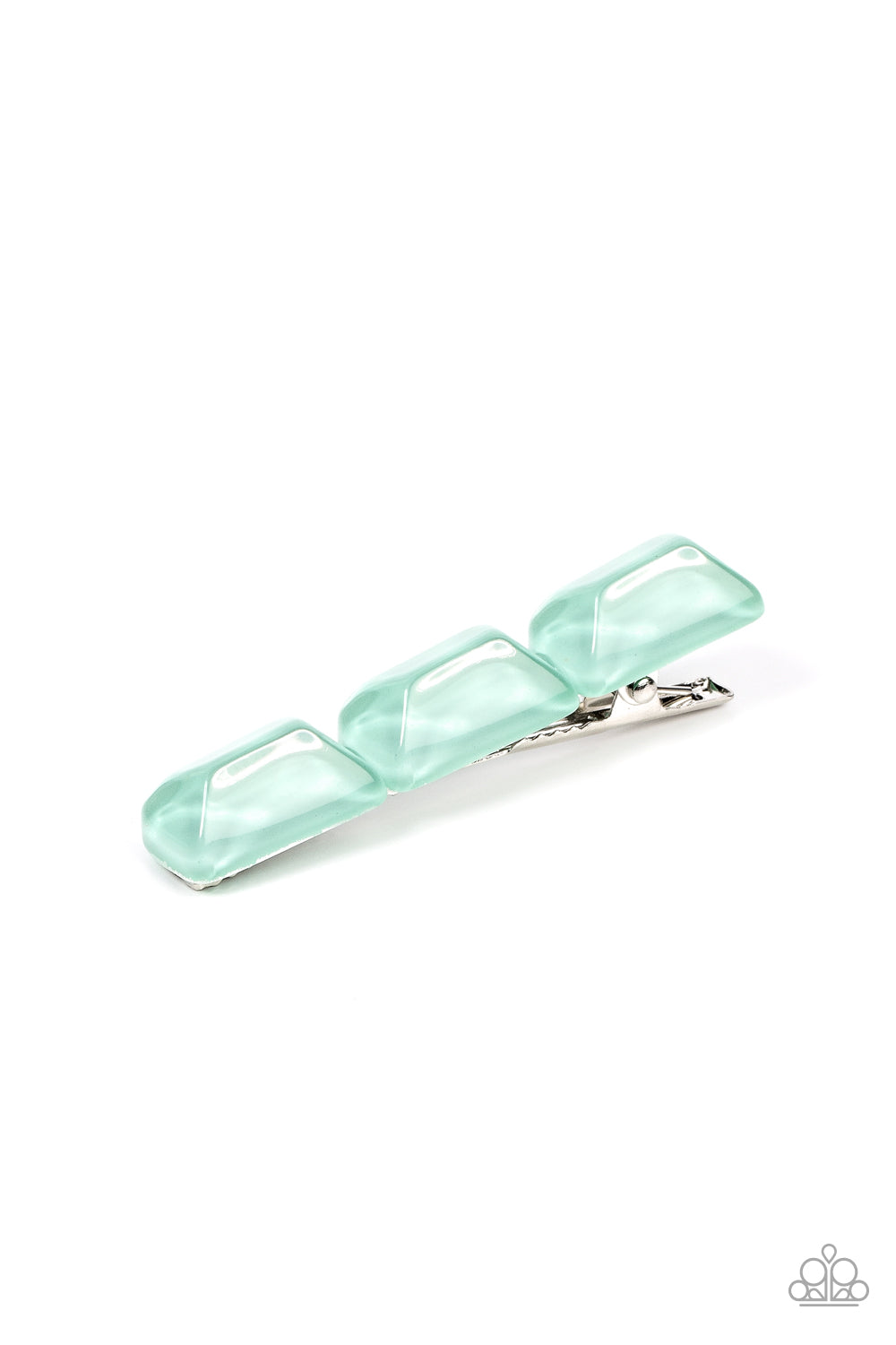 Gemstone Glimmer (Green) Hair Clip